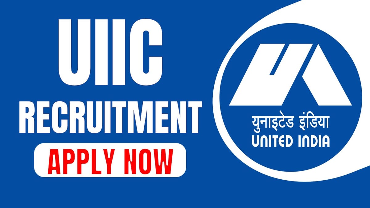 UIIC Recruitment 2024: New Notification Out For Administrative Officer (Scale I) Post, Apply Now