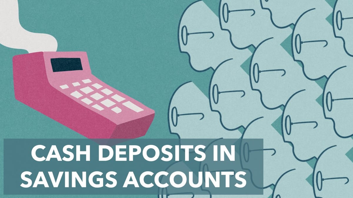 Income Tax Alert: Limit on Cash Deposits in Savings Accounts