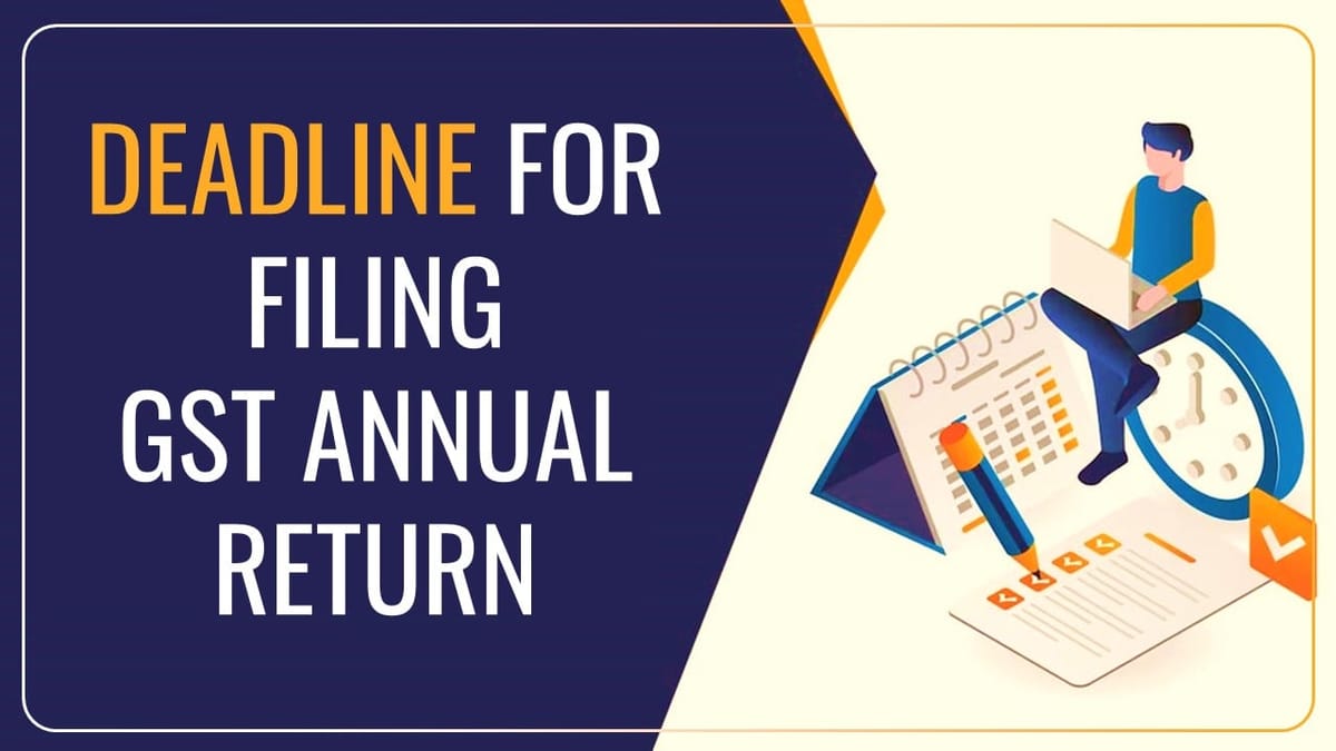 GST Return Deadline: Last Date to File GST Annual Return Today; What happens if you miss it?