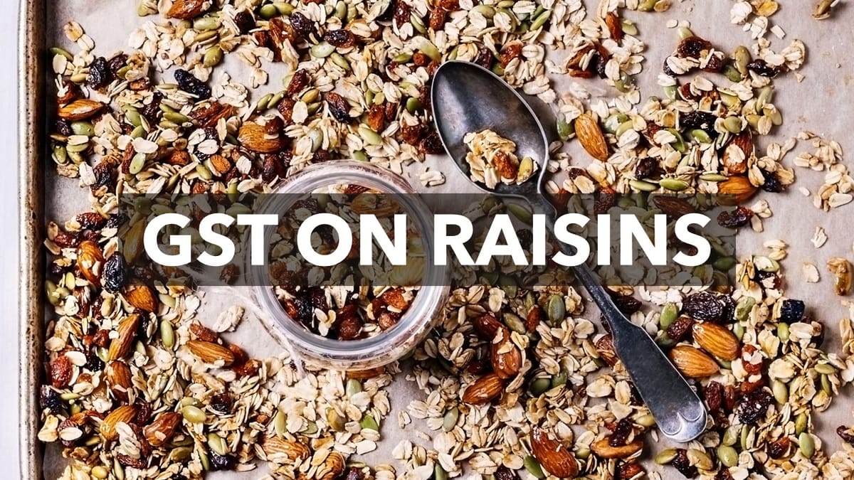 No GST on supply of raisins by agriculturists [Read Circular]