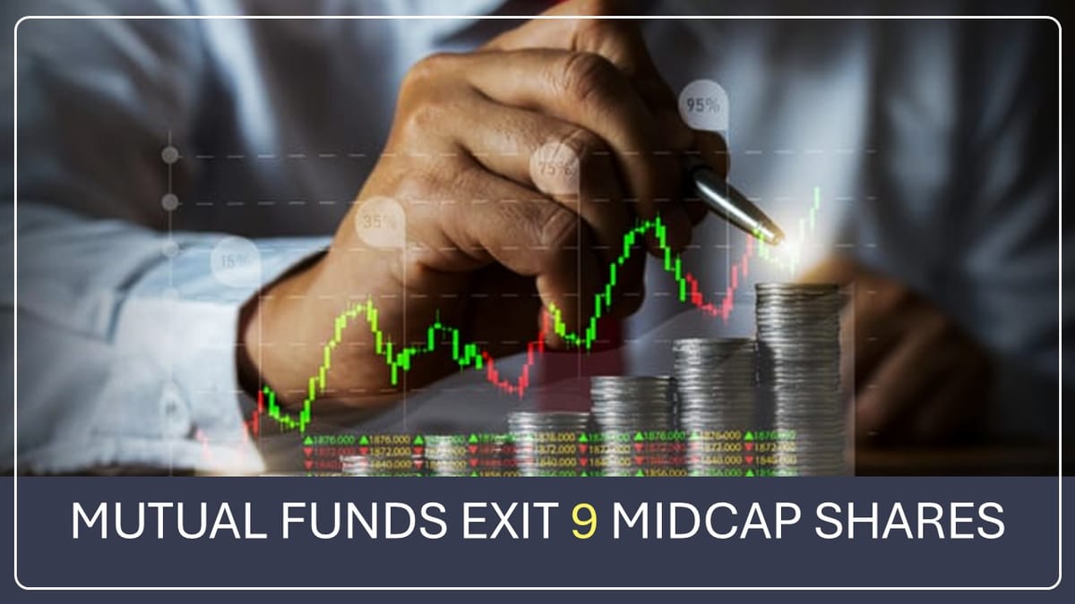 Mutual Funds Exit 9 Midcap Shares in January 2025