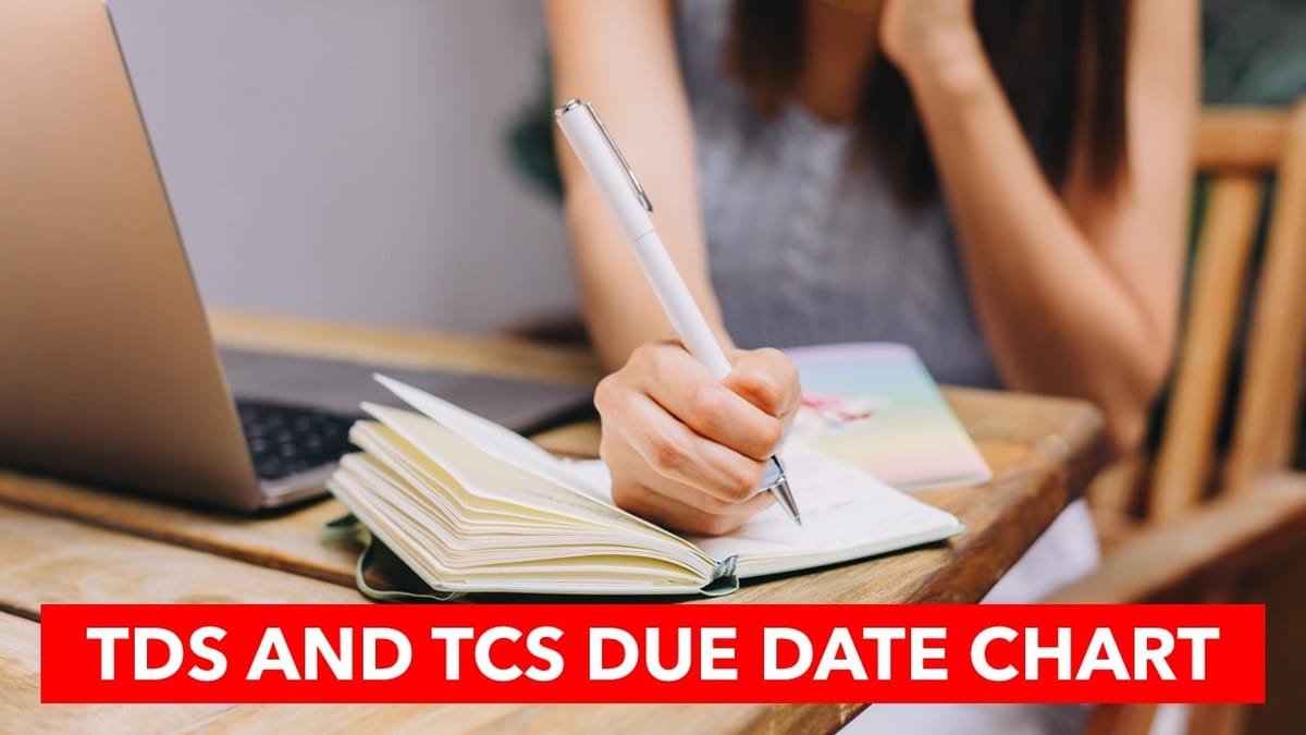 TDS and TCS Due Date Chart for FY 2025-26 | AY 2026-27