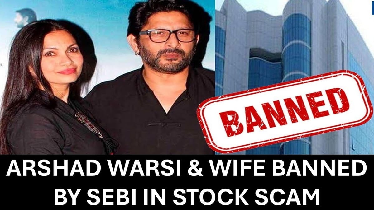 SEBI Bans Arshad Warsi, His Wife and 57 Others from Stock Market for 5 Years in Sadhna Broadcast Scam