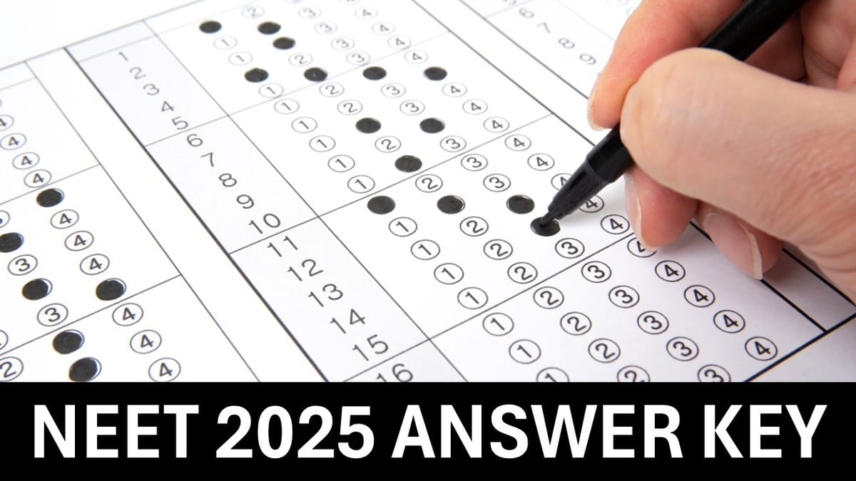 NEET 2025 Provisional Answer Key to be OUT Soon at neet.nta.nic.in, check the latest updates below.