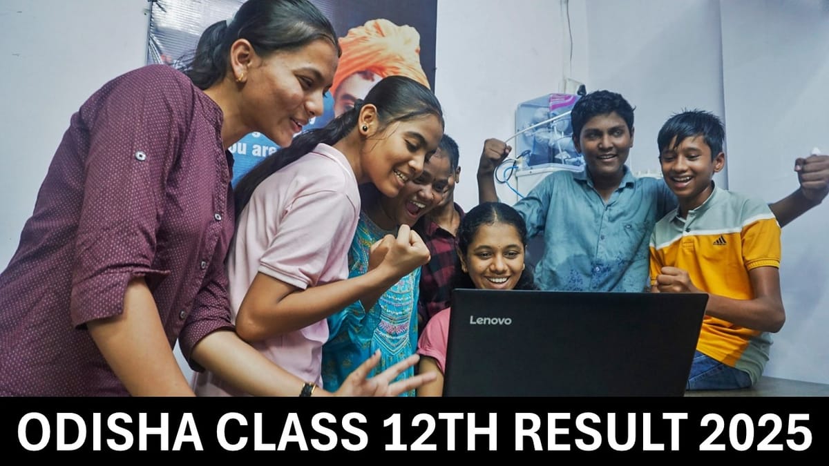 Odisha Class 12th Result 2025: CHSE Odisha Plus Two Results to be OUT Today at orissaresults.nic.in