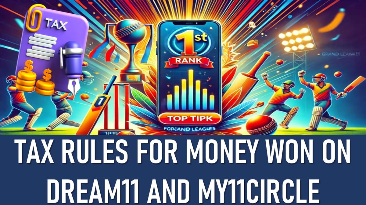 Farmer’s Son Makes 4 Crore on Dream11: Won on Fantasy Apps, Know TDS, Income Tax Rules