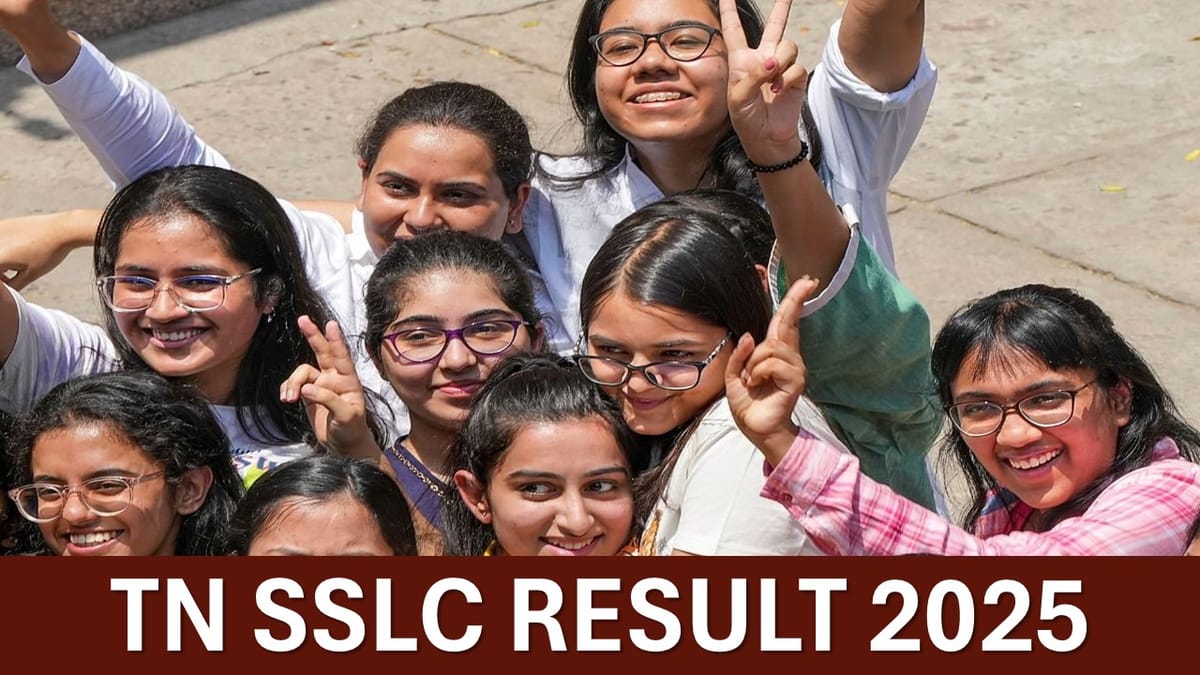 Tamil Nadu Class 10th Result 2025: Results OUT, Check Names of Top Performing Districts, Girls and Boys Pass Percentage