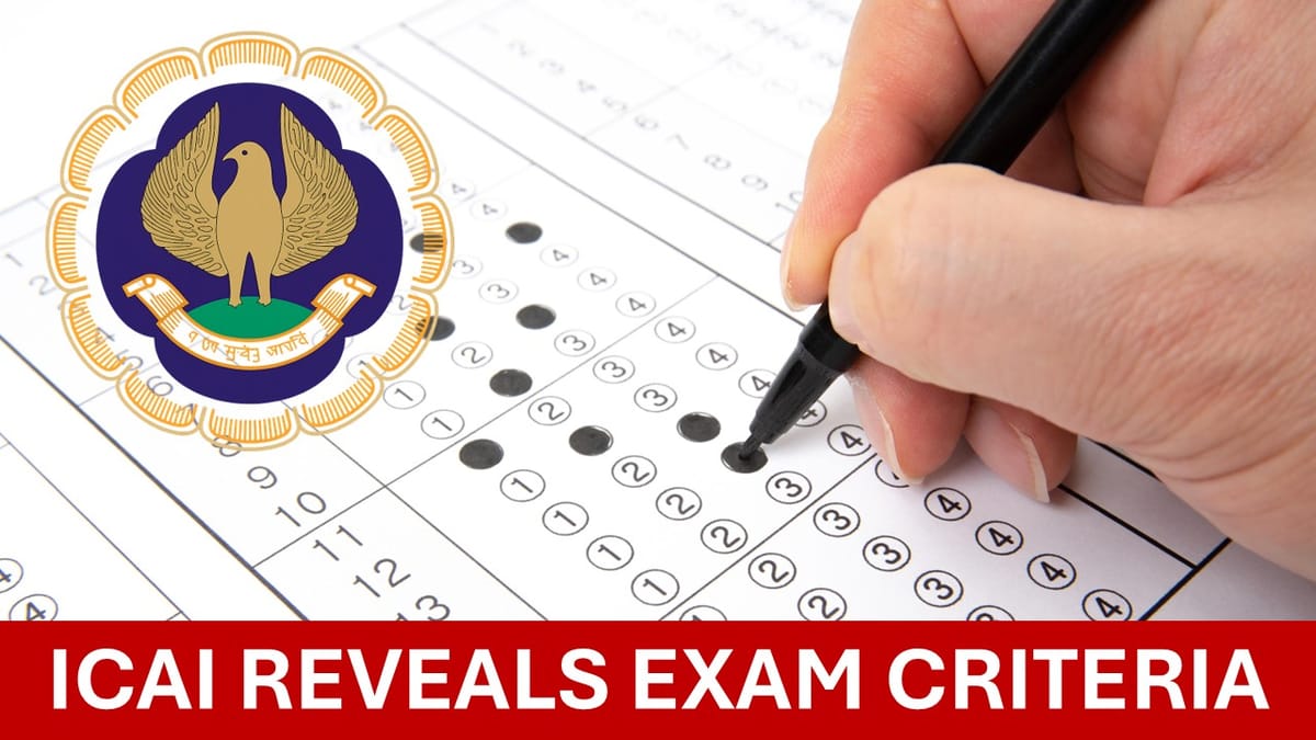 Big Update for CA Aspirants: ICAI Announces Sept 2025 Exam Eligibility