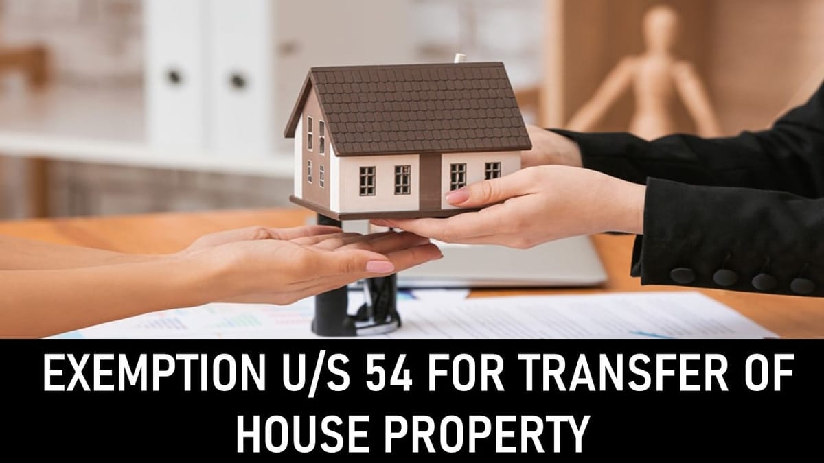 I sold a house property and brought another one: Can I get some relief in Income Tax