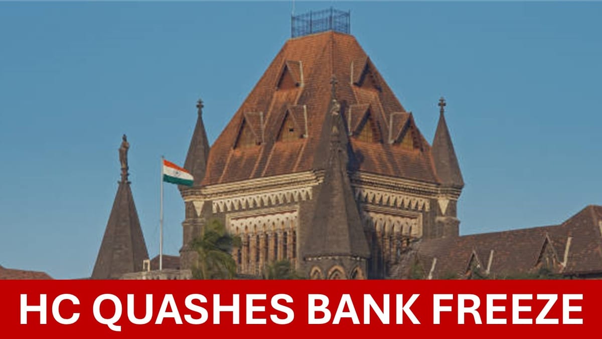 No Final Demand? HC Quashes Bank Attachment Order