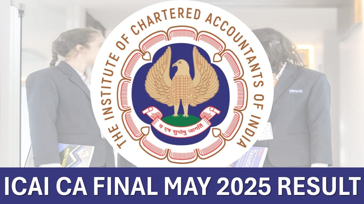 ICAI CA Final May 2025: Results to Be OUT on This Date; Know How to Download