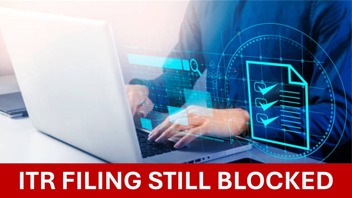 Refunds Delayed, ITR Blocked! FY 2024-25 Tax Utility Still Missing