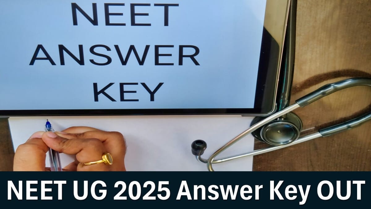 NEET UG 2025: NEET UG 2025 Provisional Answer Key OUT, Challenge Window to Close Tomorrow at neet.nta.nic.in