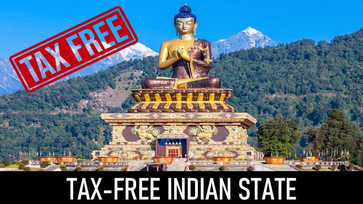 Indian State Where People are exempt from Income Tax