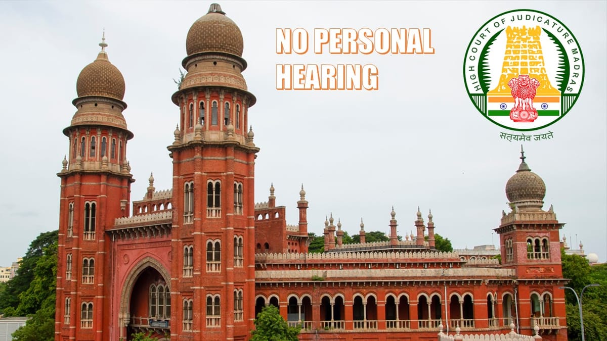 GST Order Passed Without Providing Personal Hearing Bad In Law, HC Quashes Same