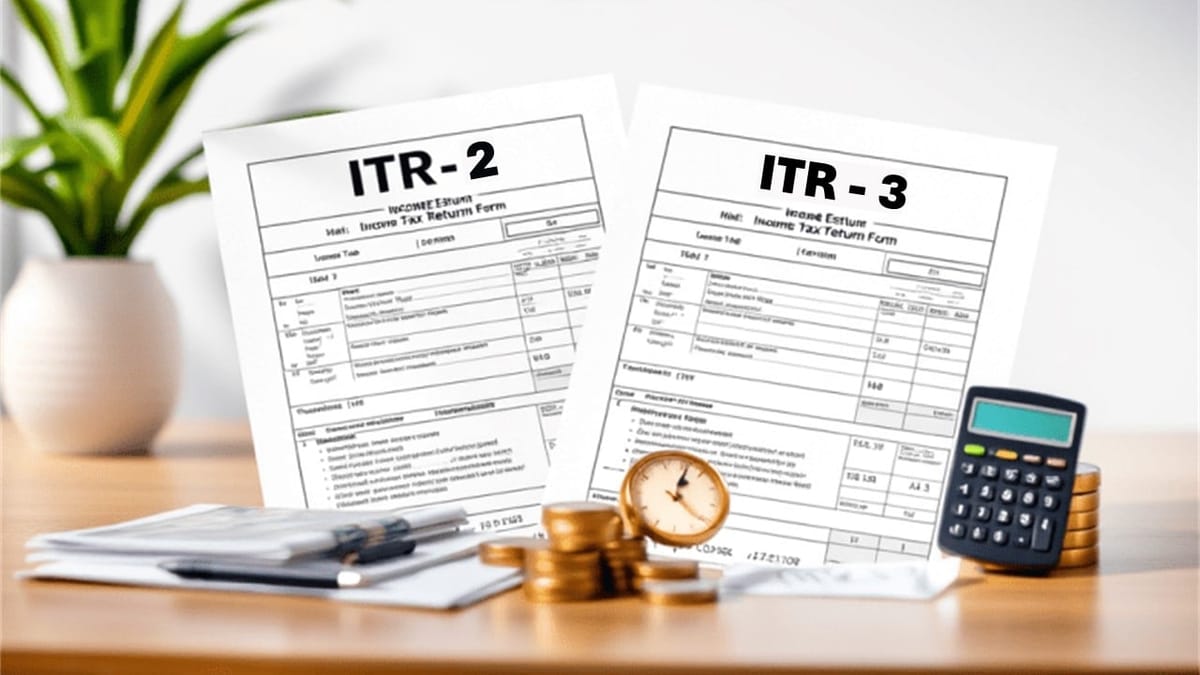 ITR Filing 2025: Delay in ITR-2 and ITR-3? Here is What Taxpayers Should Know