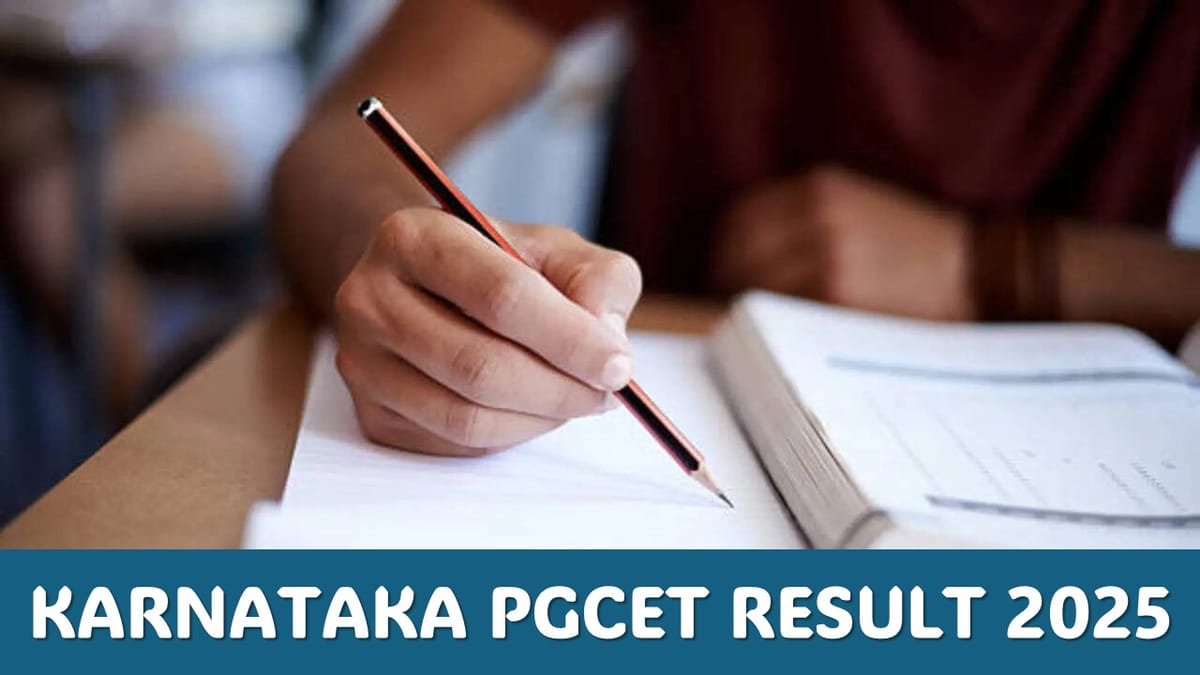 Karnataka PGCET Result 2025: Results To Be OUT Soon at cetonline.karnataka.gov.in, Know Steps to Check
