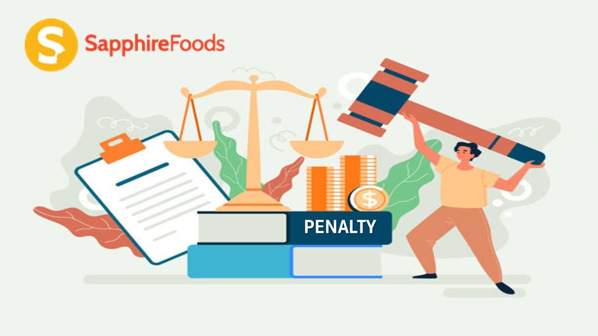 GST: Sapphire Foods India Faces Penalty of Rs. 30.74 Million, Reviewing Order