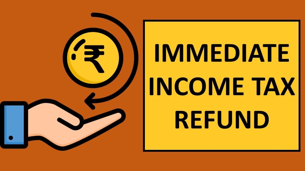 Filed ITR and Received Refund Immediately: CA Praises Income Tax Department for Timely Refund