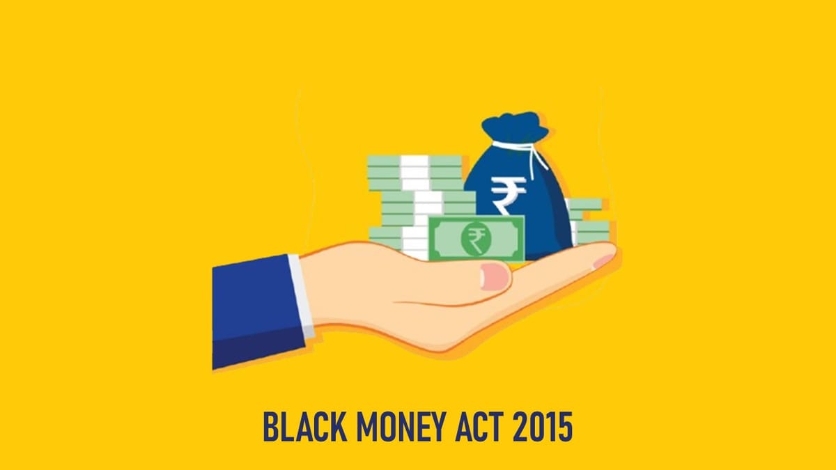 Black Money Act: No penalty/ prosecution for minor-value foreign assets