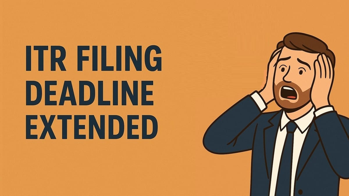 Filing ITR in September? Don’t Assume Your Tax Liability Is Postponed