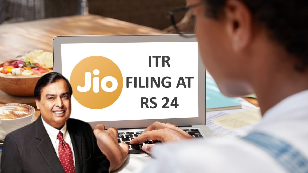JioFinance Offers ITR Filing at Rs 24, But Why Share Income Data When Government Portal Is Free?