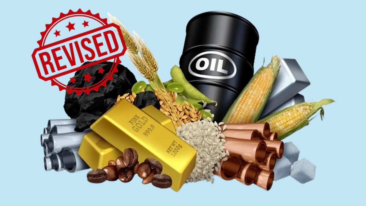 Govt Revises Tariff Values for Palm Oils, Soybean Oil, Brass Scrap, Gold & Silver; New Rates Effective 1st August 2025