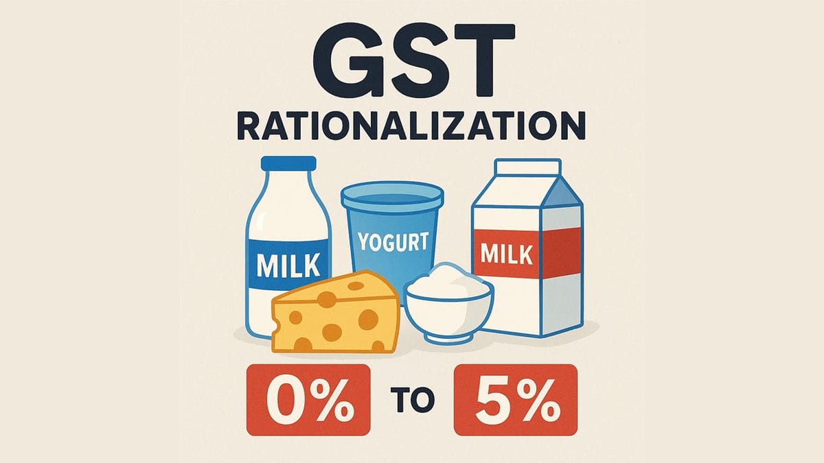 From Ghee to Cheese: GST Council’s 56th Meet Cuts Dairy Taxes