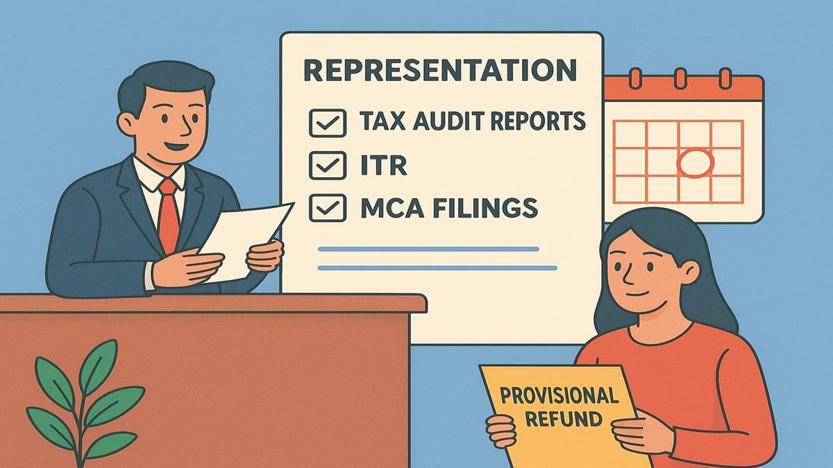 AICAS Submits Representation Urging the Extension of Due Dates for Tax Audit Reports, ITR and MCA Filings
