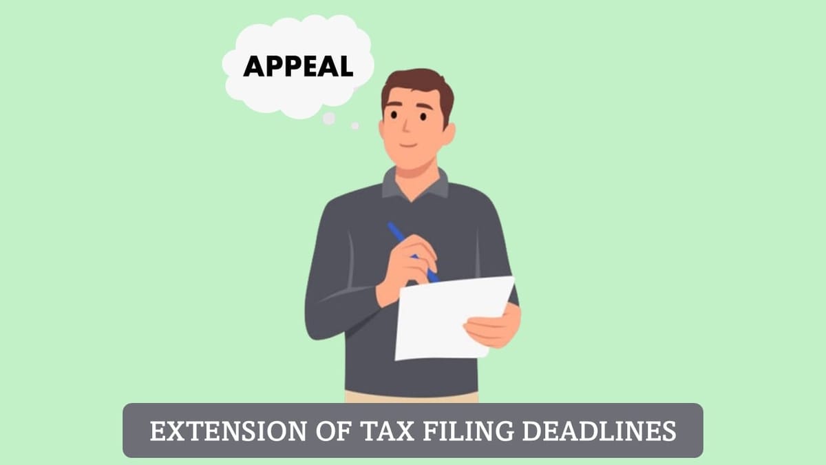 Appeal Made to FM Nirmala Sitharaman for Extension of Tax Filing Deadlines