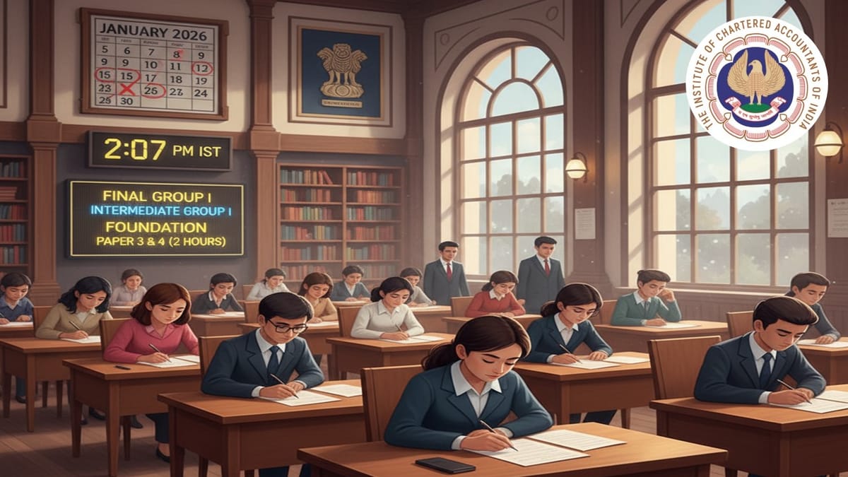 BREAKING: ICAI Releases Jan 2026 CA Exam Dates & Rules – Every Aspirant Must Read!