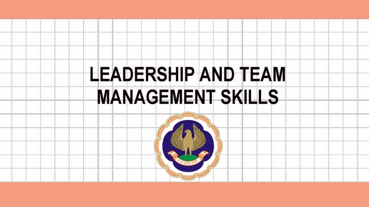 ICAI Released Publication of Leadership and Team Management Skills