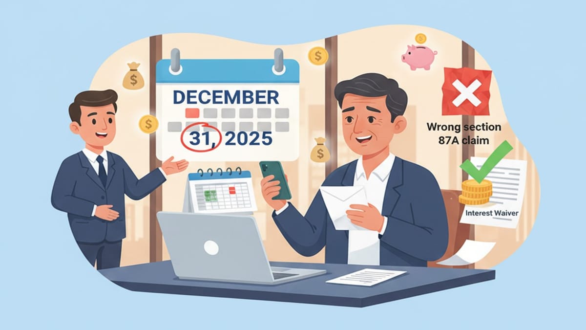 Income Tax Breaking: CBDT provides relief on Section 87A Tax Rebate Claims