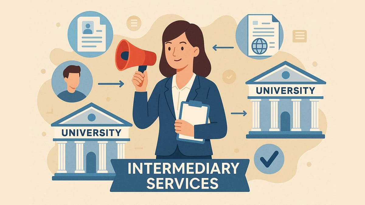 GST AAR: Marketing, recruitment, and referral services provided to foreign universities and colleges qualify as “intermediary services”