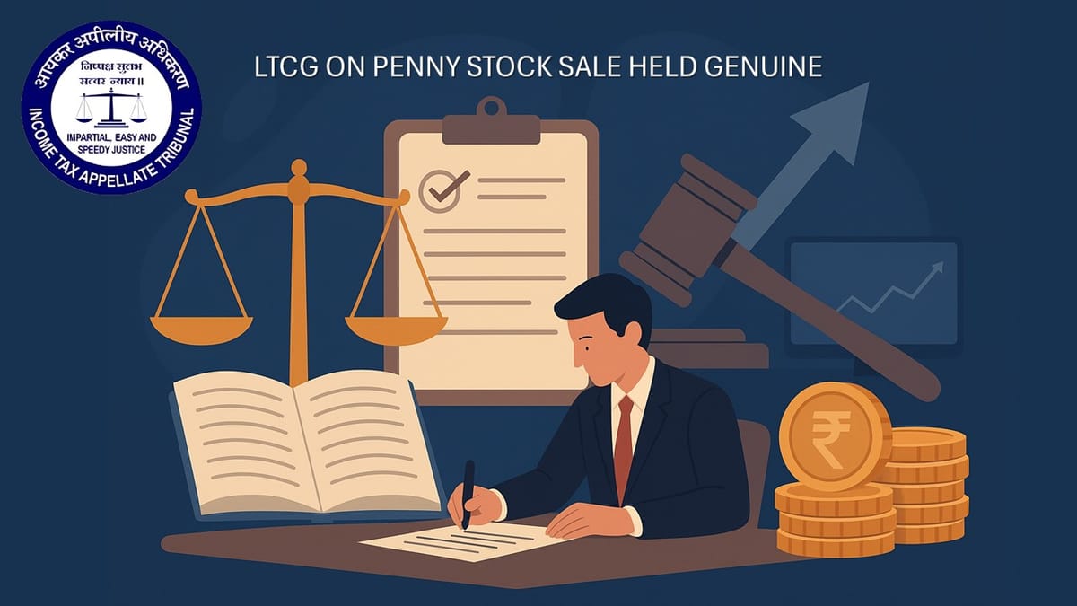 ITAT Mumbai: Assessee Gets Relief; Bogus LTCG Addition on Penny Stock Deleted