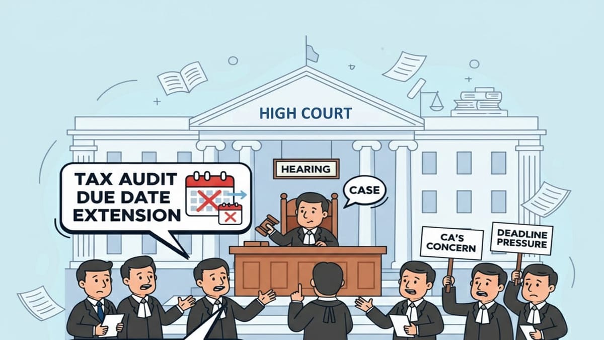 Punjab and Haryana High Court Hears Tax Audit Due Date Extension Case