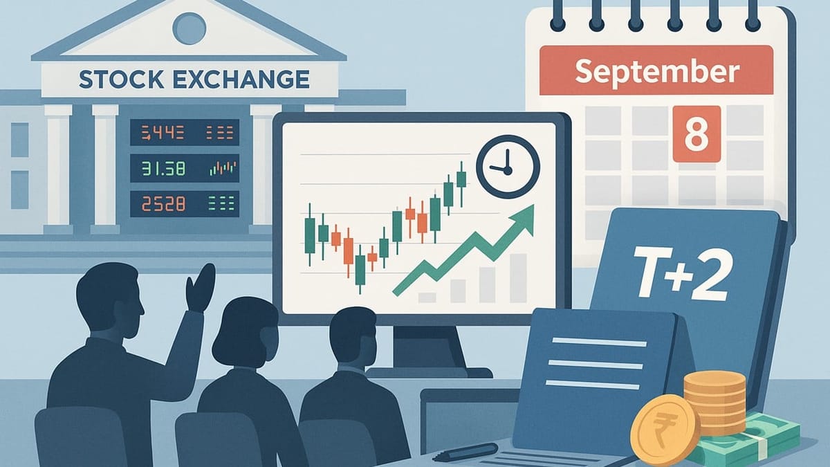 Settlement Delay Alert: Trades on Sept 8 to Follow T+2 Cycle