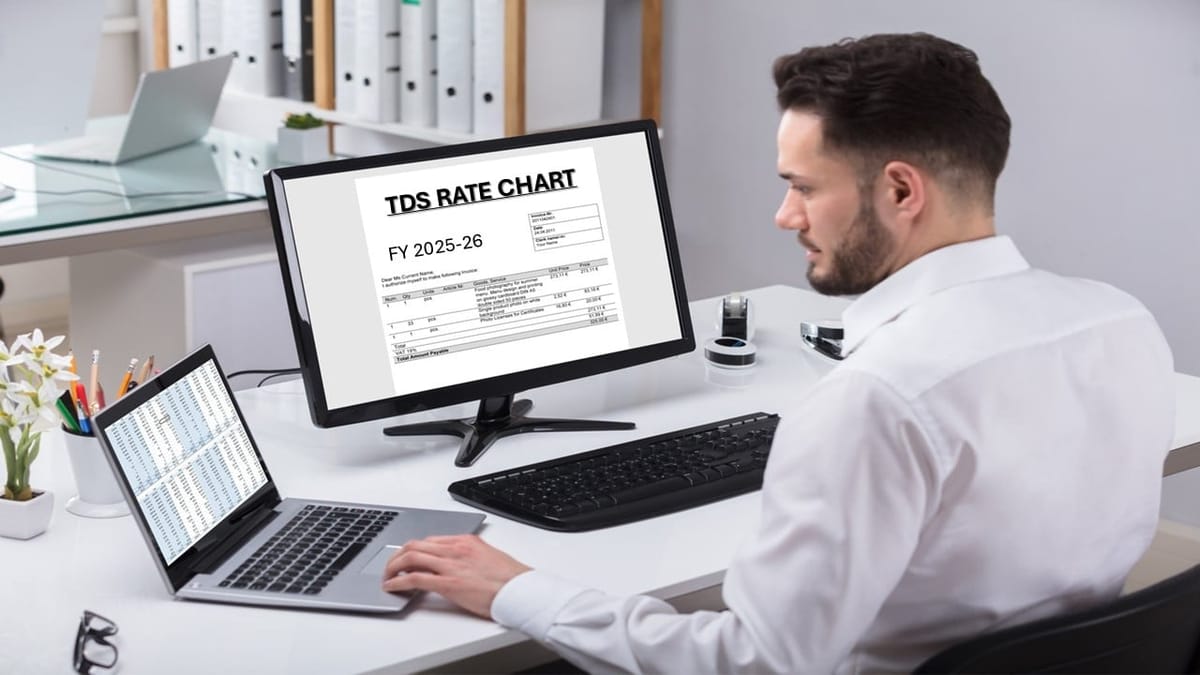 TDS Rate chart 2025-26: Know Latest TDS Rates, Limits and Key Compliances to Avoid Penalties