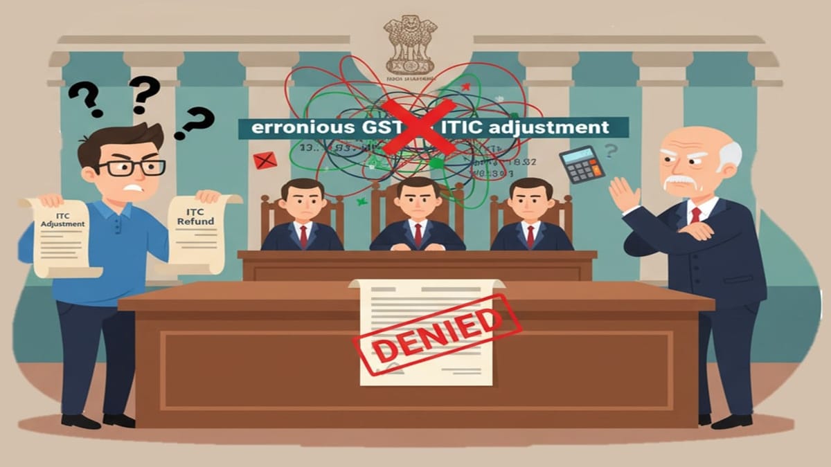 AAR Denies Ruling on Erroneous GST ITC Adjustment and Refund