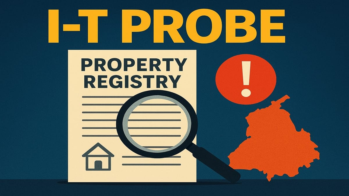 I-T Dept Uncovers Rs. 18,000 Crore Property Reporting Gaps in Punjab
