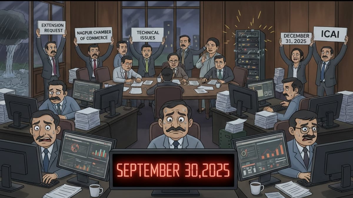 Tax Audit 2025 Due Date to be Extended Amid IT Portal Glitches, unreasonable timelines?