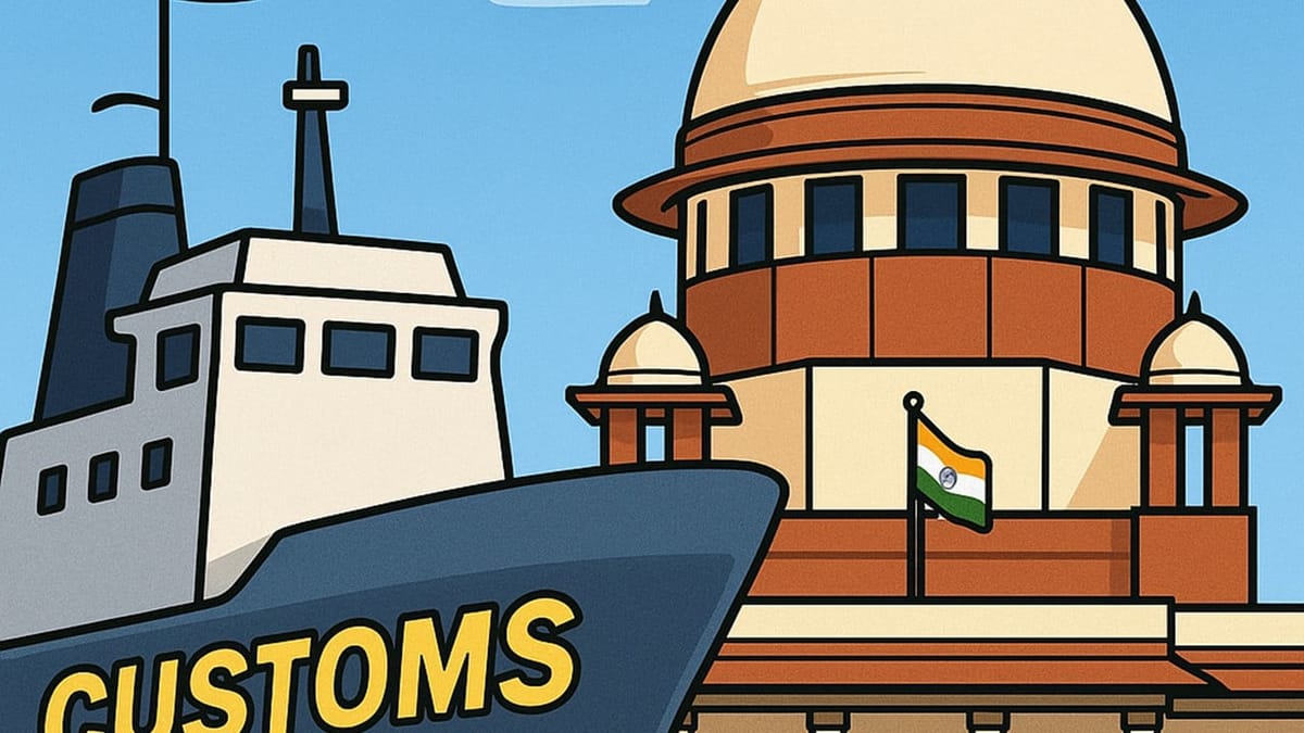 Supreme Court Saves Rs. 9.3 Cr Customs Duty Case from Collapse Over “Technicality”