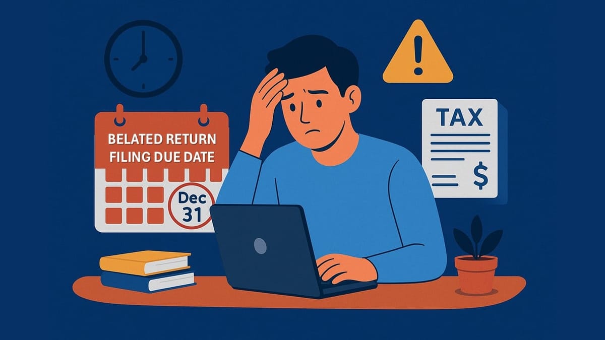Missed the ITR Deadline? Here’s How to File a Belated Return by December 31