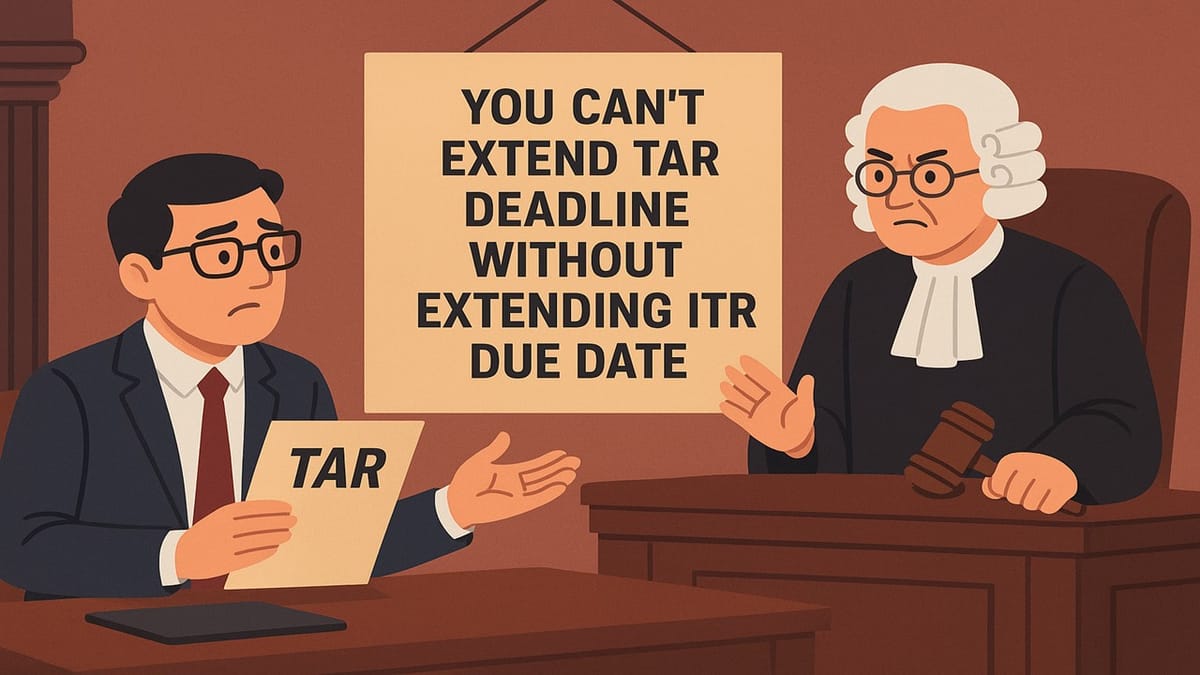 “You Can’t Extend TAR Deadline Without Extending ITR Due Date,” Gujarat HC Says to CBDT
