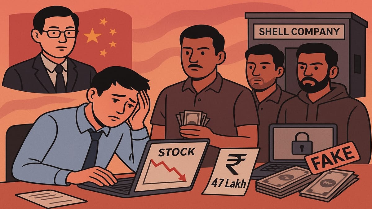 Delhi CA Loses Rs. 47 Lakh in International Stock Trading Scam; 3 Arrested