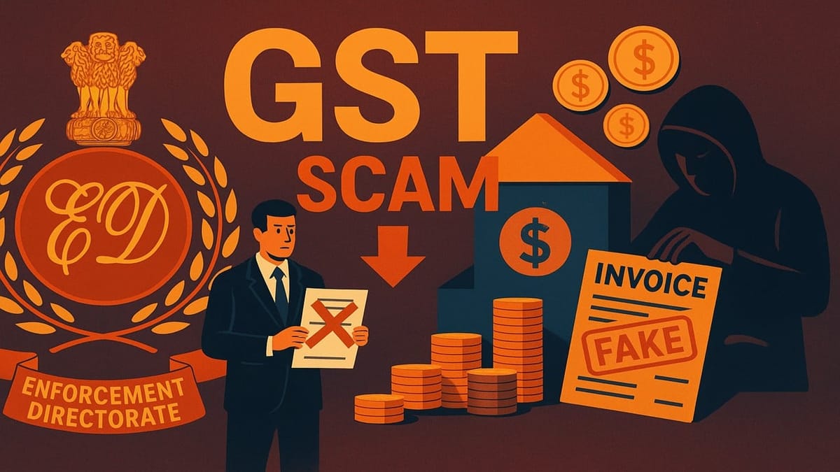 ED Cracks Rs. 734 Crore GST Scam, Attaches Properties Worth Rs. 15 Crore
