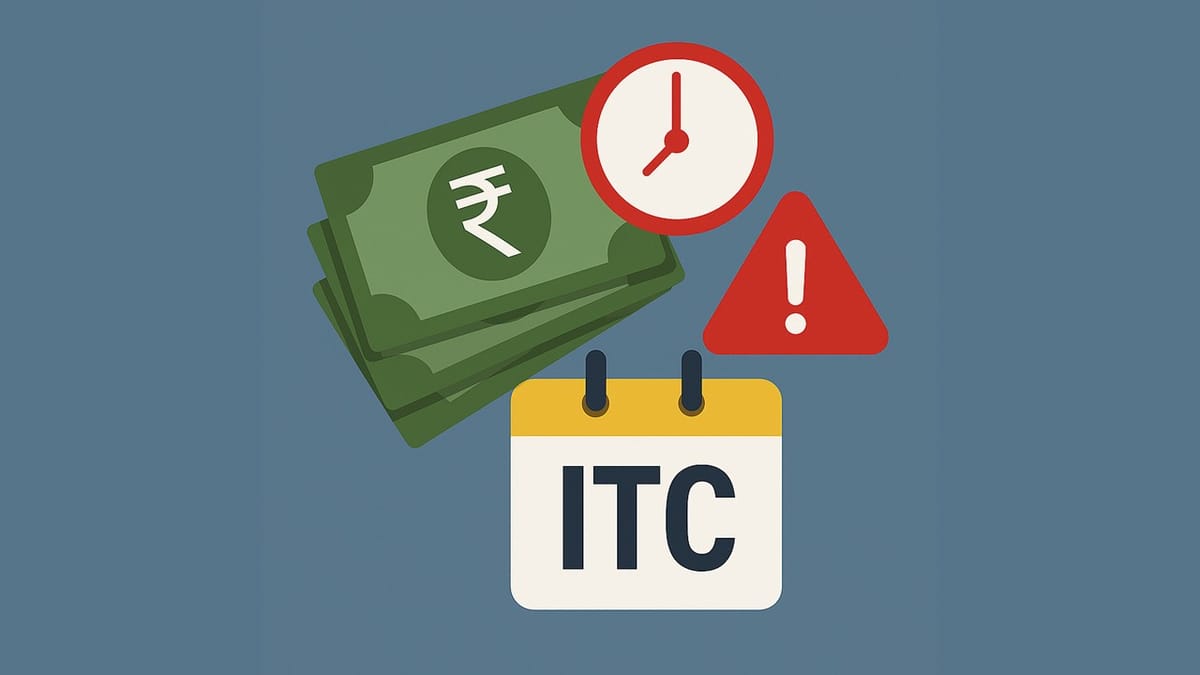 GST Alert: Miss ITC Claim by Nov 30 & Lose It Forever, AAR