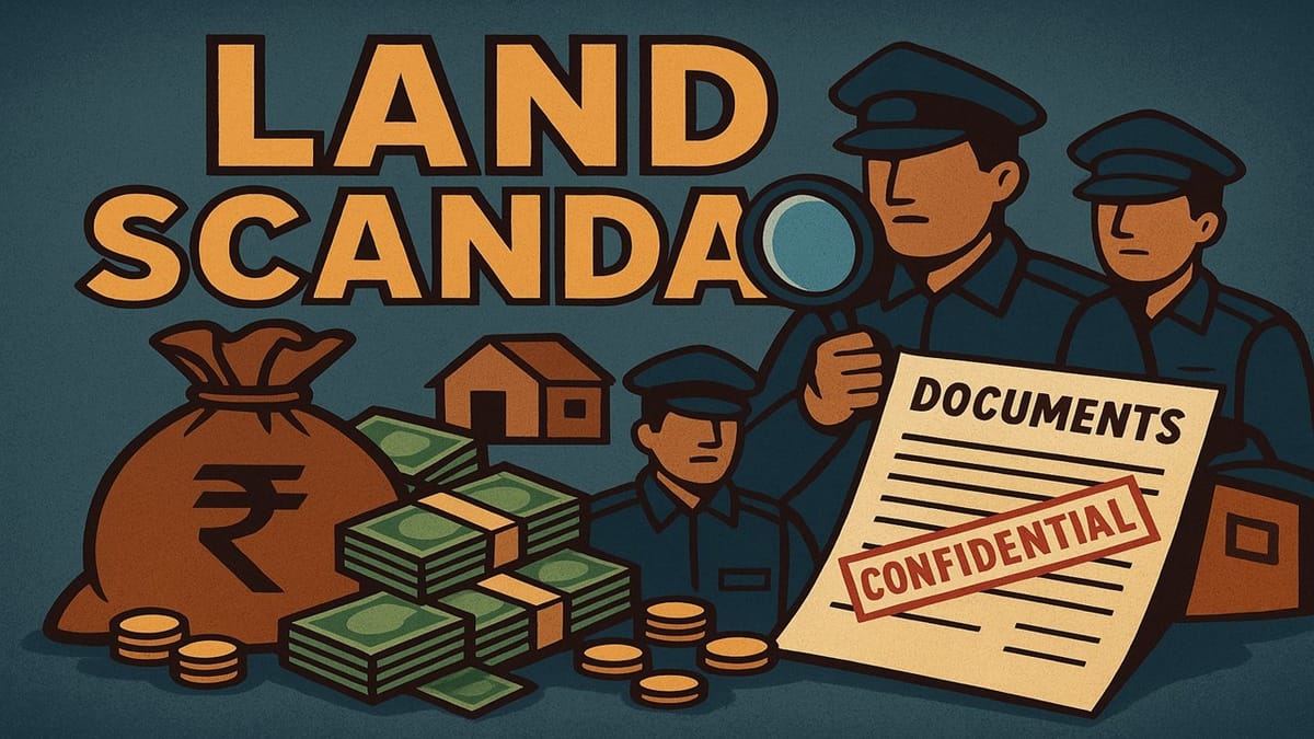 Massive GST Land Scam Uncovered: 50 Officers Linked to Builder in Mohanlalganj