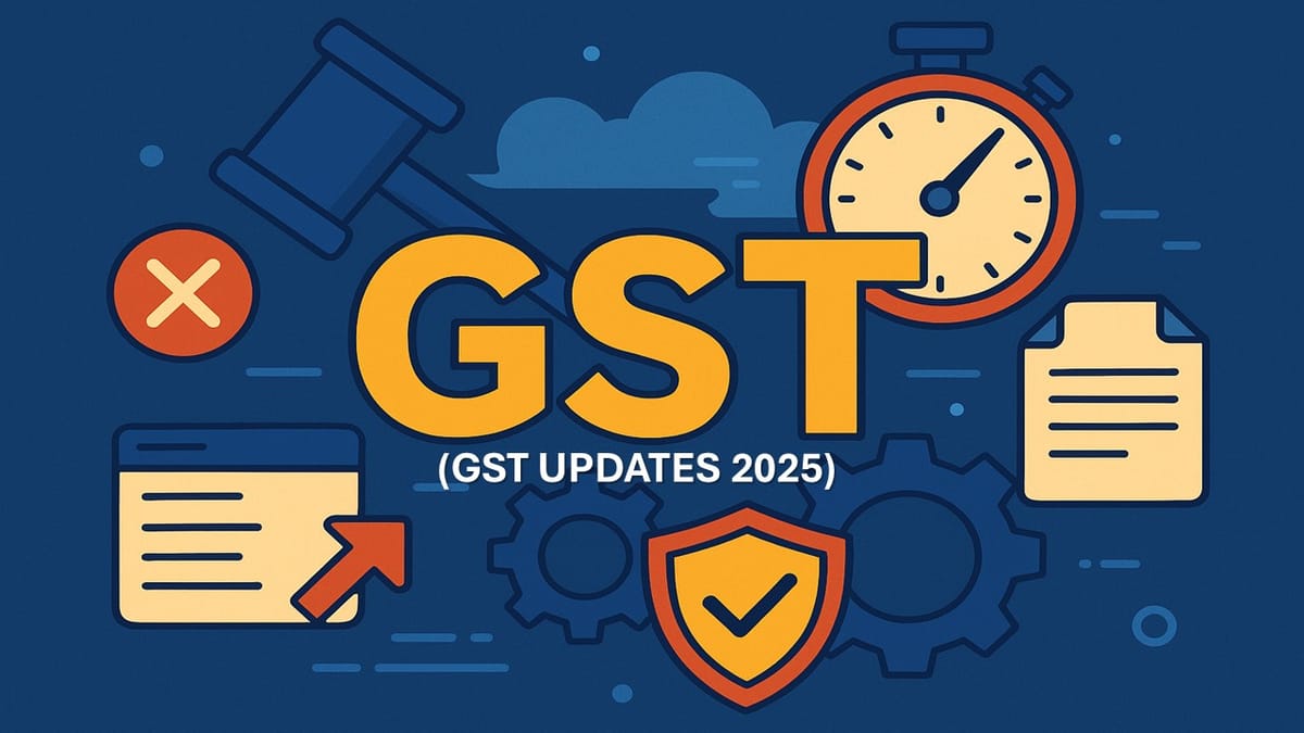 GST Portal Updates 2025: Tighter Rules, IMS Workflow, and 3-Year Filing Limit