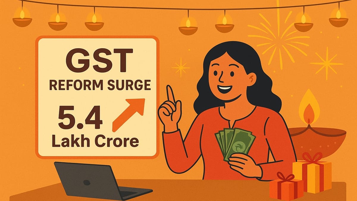GST Reform Surge Demand as Diwali Sales Reach Rs 5.4 Lakh Crore